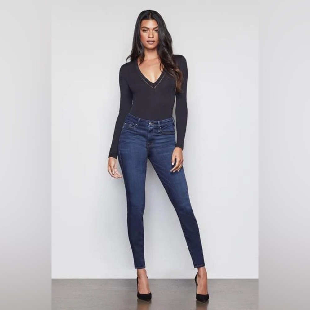 Good American Good Legs High‎ Rise Skinny Jeans